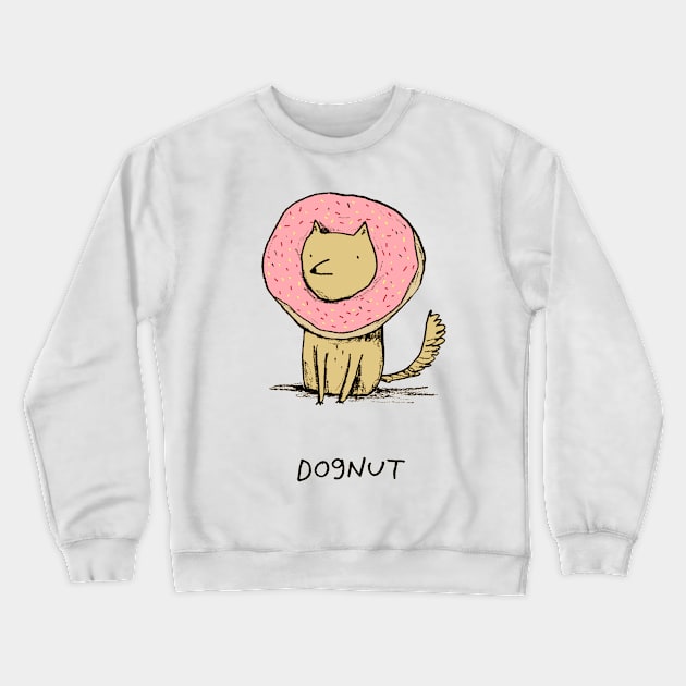 Dognut Crewneck Sweatshirt by Sophie Corrigan